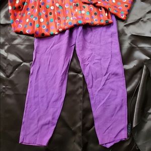 Purple pants